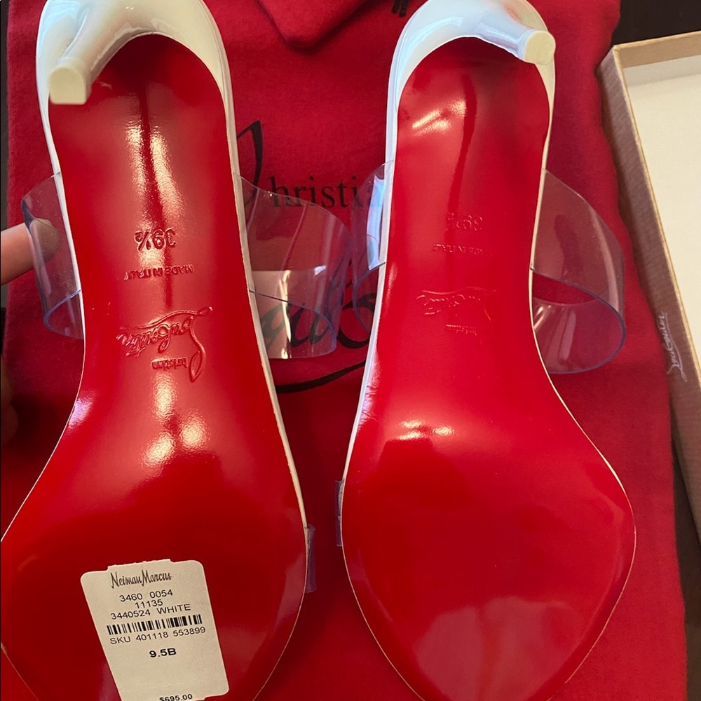 LOUBOUTIN “JUST NOTHING Heels WILL TAKE 500 🅿️🅿️ - Picture 3 of 6